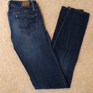 5 for $10 AE skinny jeans 00 LONG